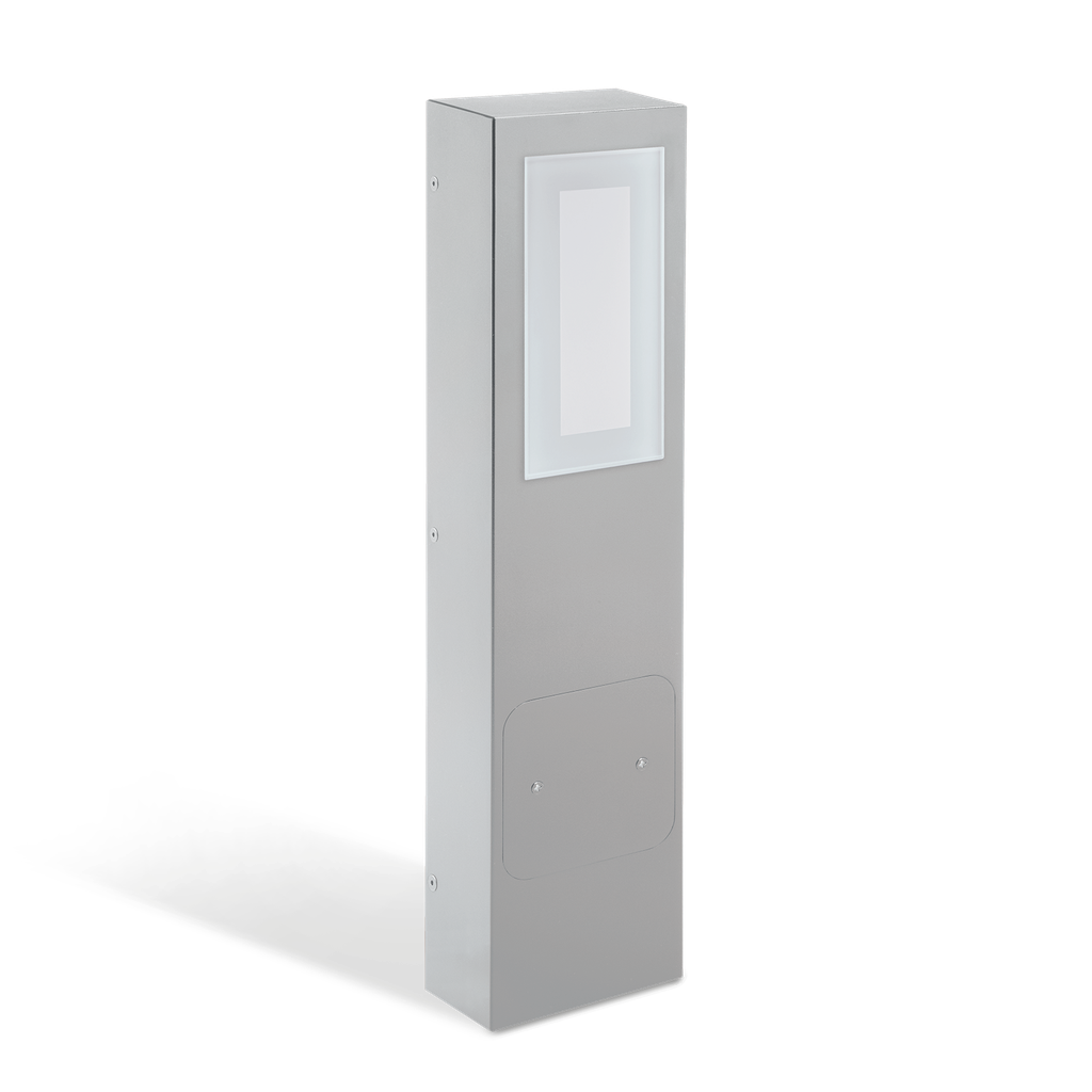 Kit 01 Stile Post LED  4K 6W Grigio