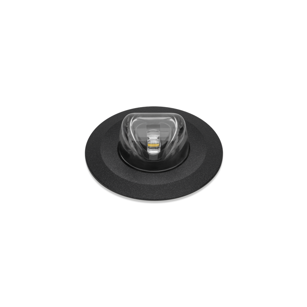 Trim CNC LED 24V  3K 2,2W Nero