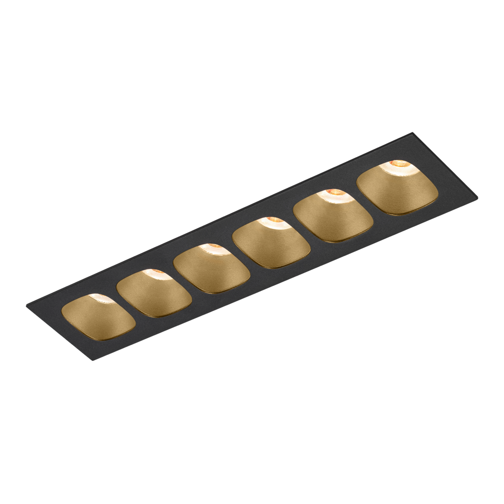 PIRRO PETIT CEILING REC 6.0 LED 2700K CH