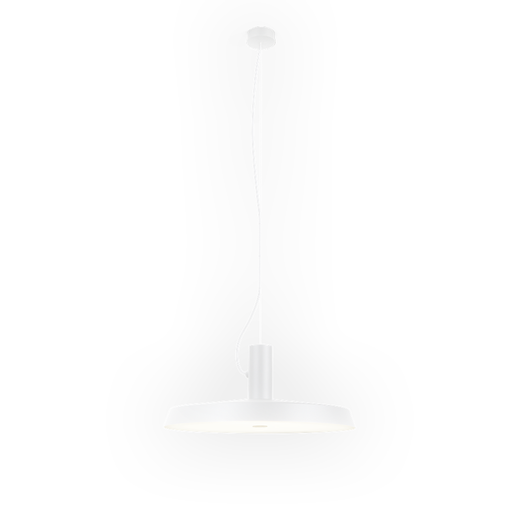 ROOMOR OFFICE CEILING SUSP 1.0 OPAL LED 3000K W