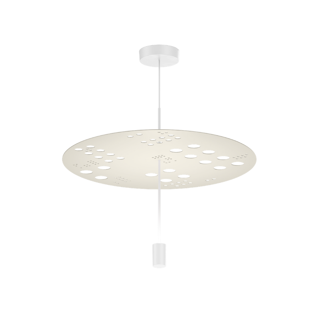 SHEDDA FRACTAL CEILING SUSP 1.0 LED 3000K W-SG