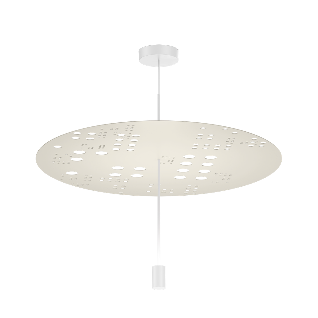 SHEDDA FRACTAL CEILING SUSP 2.0 LED 3000K W-SG