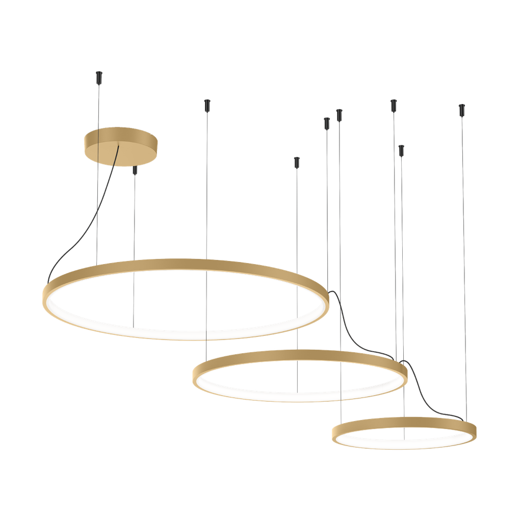 KUJO CEILING SUSP 3.2.1 LED 2700K M