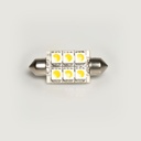 Festoon Bulb 37mm 6LED (spade base)