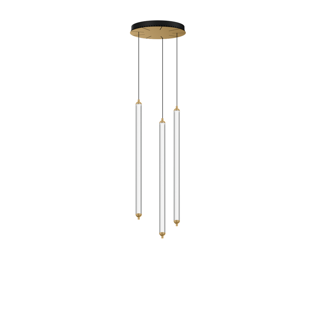 FLYRA CEILING SUSP 3.1 VERTICAL LED 2700K B-M
