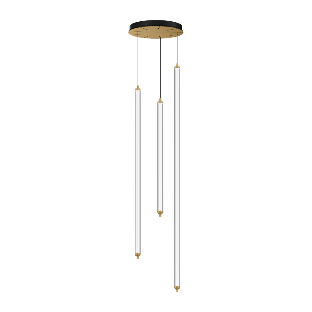FLYRA CEILING SUSP 3.3 VERTICAL LED 3000K B-M