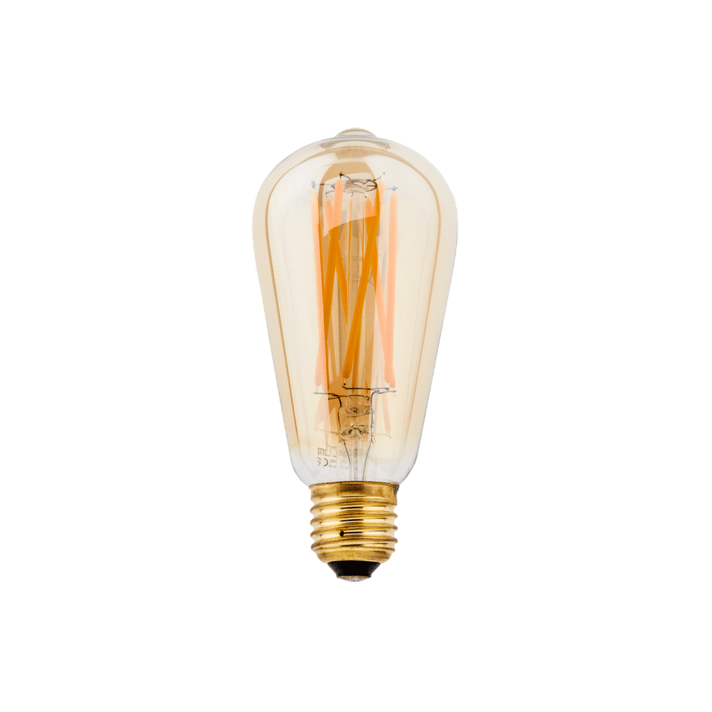 LAMP ST64 LED 2200K GOLD TINTED