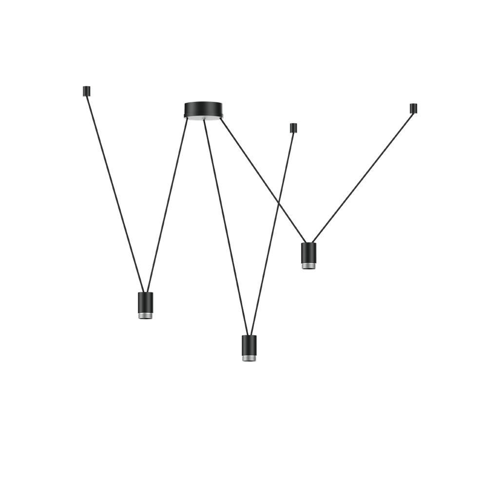 WIRO CEILING SUSP SET DECENTER 3.0 E27 B 2.6m