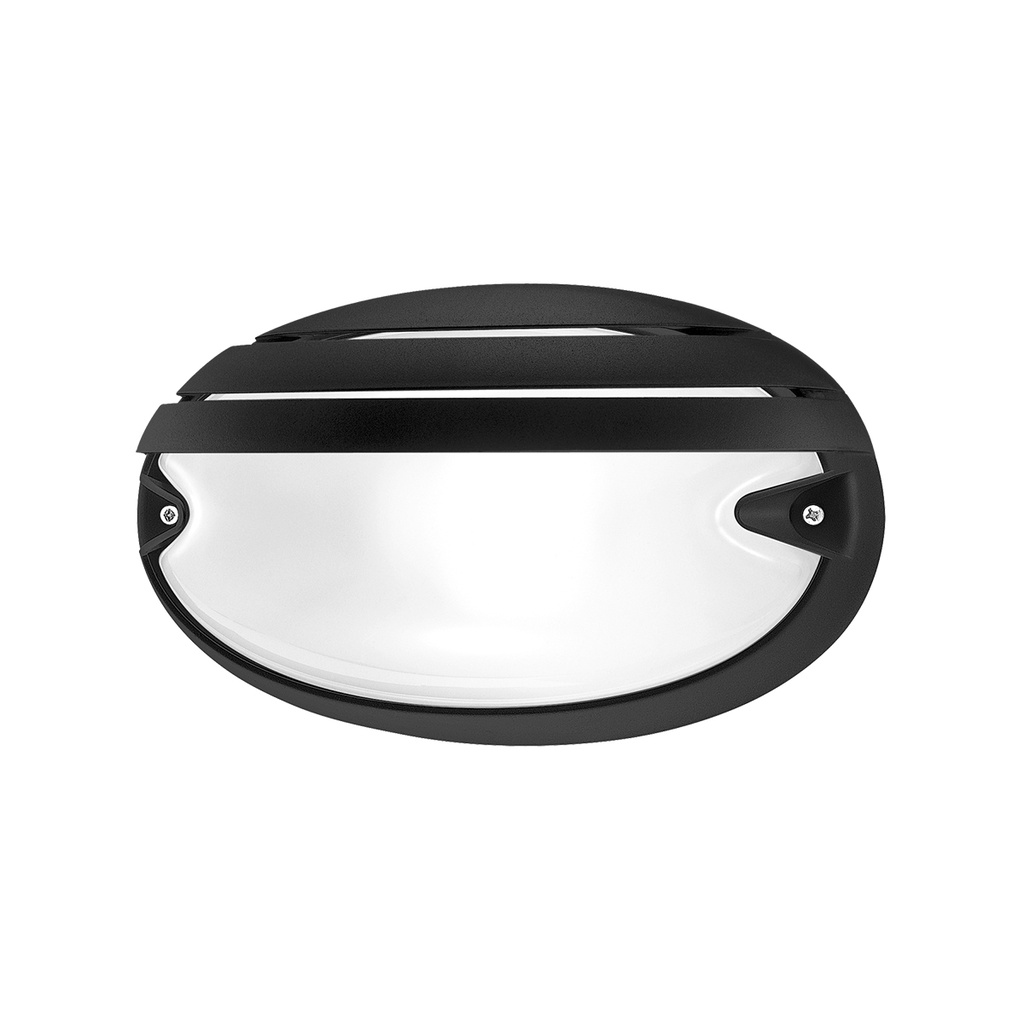 CHIP OVALE30 GRILL LED 3000K ZWART 11,5W