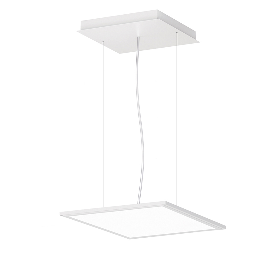 FL300PL LED 1x23W 3K DALI WIT PMMA DIR