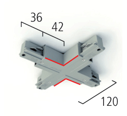 555 1 1216 6 3~X-COUPLER White