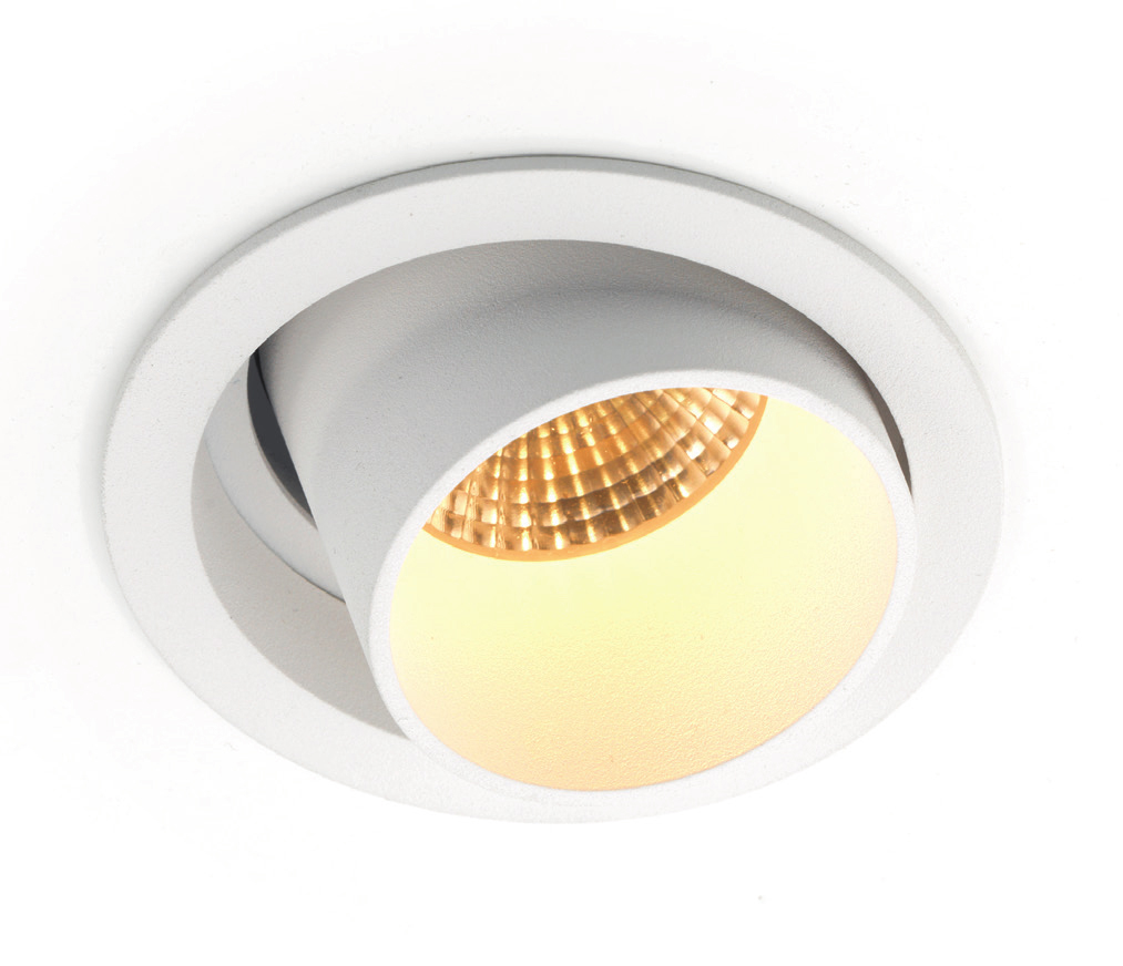 Mini Tube Recessed White 927
