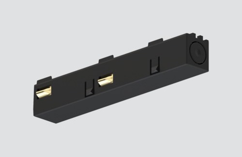 Magnetic End Feed LEFT LV Polarised Black