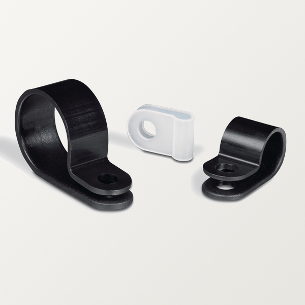 Plastic P-Clip PA66 Natural