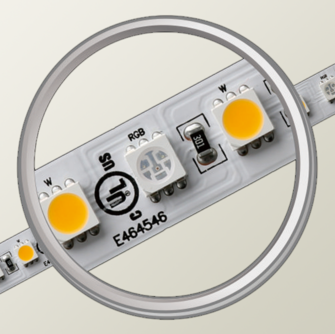 RGB + white 3000K  23W/m STRIP