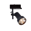 2Thirty Track 230V BLACK frame + BLACK rod + BLACK swivel + BLACK ring + BLACK adapter / 12° / dimmable (TRIAC/IGBT)1000LM 2700K CRI90 IP50