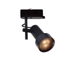 2Thirty Track 230V with honeycomb BLACK frame + BLACK rod + BLACK swivel + BLACK ring + BLACK adapter / 12° / dimmable (TRIAC/IGBT)1000LM 2700K CRI90 IP50