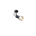 2Thirty-C1 in 350mA BLACK frame + BLACK rod + BLACK swivel + BRONZE ring / 40° / Driver excl.1241LM 2700K CRI97 IP50
