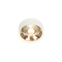 2Thirty-WV2 with honeycomb BLACK frame + BLACK rod + BLACK swivel + ALU ring / 24° + 40° / dimmable (TRIAC)1241LM 2700K CRI97 IP50