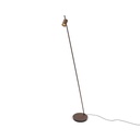Aude-Floor BRASS / 2700K / with Plugdriver with PUSH-DIM button on cable 487LM 2700K CRI95 IP50