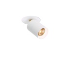 Audette-Varié C1 in Rounded BLACK frame + BRASS swivel + BLACK ring / 2700K / 40° / Driver excl.633LM 2700K CRI95 IP50