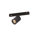 Audette-Varié Track 48V BRASS swivel + BLACK frame + BLACK ring + BLACK adapter / 3000K / 23° / adapter incl. / Driver excl.633LM 2700K CRI95 IP50