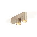 Audy 2 up Rounded WHITE / 3000K / 40° / Driver incl. / dimmable (TRIAC/IGBT)  2x 517LM 3000K CRI95 IP50