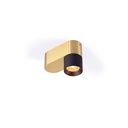 Audy-Duo 1 up Rounded BRONZE base + BRASS ring / 2700K / 40° / Driver incl. / dimmable (TRIAC/IGBT)  517LM 3000K CRI95 IP50