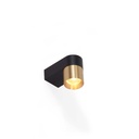 Audy-Wall 1S Duo BRASS frame + WHITE ring / 3000K / 23° / Driver excl.517LM 3000K CRI95 IP50