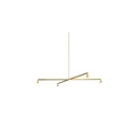 Austere-Chandelier 1X RF75 BLACK / L.250 (Driver, Base, Canopy & Cover EXCL.)4x 634LM 2700K CRI93 IP50