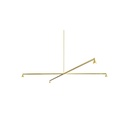 Austere-Chandelier 1X RF75 BLACK / L.500 (Driver, Base, Canopy & Cover EXCL.)4x 634LM 2700K CRI93 IP50