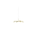 Austere-Chandelier 1X RL79 BLACK / L.750 / BLACK powercord & steelcable (Driver, Base, Canopy & Cover EXCL.)4x 634LM 2700K CRI93 IP50