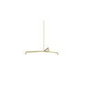Austere-Chandelier 1Y RF100 BLACK / L.250 (Driver, Base, Canopy & Cover EXCL.)3x 634LM 2700K CRI93 IP50