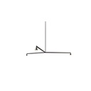 Austere-Chandelier 1Y RF100 NICKEL / L.250 (Driver, Base, Canopy & Cover EXCL.)3x 634LM 2700K CRI93 IP50