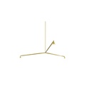 Austere-Chandelier 1Y RF100 BLACK / L.500 (Driver, Base, Canopy & Cover EXCL.)3x 634LM 2700K CRI93 IP50