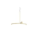 Austere-Chandelier 1Y RL79 GUNMETAL frame / L.250 / BLACK powercord & steelcable (Driver, Base, Canopy & Cover EXCL.)3x 634LM 2700K CRI93 IP50