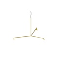 Austere-Chandelier 1Y RL79 GUNMETAL frame / L.500 / BLACK powercord & steelcable (Driver, Base, Canopy & Cover EXCL.)3x 634LM 2700K CRI93 IP50