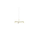 Austere-Chandelier 1Y RL79 BLACK frame / L.750 / BLACK powercord & steelcable (Driver, Base, Canopy & Cover EXCL.)3x 634LM 2700K CRI93 IP50