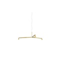 Austere-Chandelier 1Y RS16 BLACK frame / L.250 / BLACK powercord & steelcable (Driver, Base, Canopy & Cover EXCL.)3x 634LM 2700K CRI93 IP50