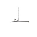 Austere-Chandelier 1Y RS16 BRASS frame / L.500 / BLACK powercord & steelcable (Driver, Base, Canopy & Cover EXCL.)3x 634LM 2700K CRI93 IP50