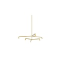 Austere-Chandelier 2Y RF75 BLACK / L.250 + L.250 (Driver, Base, Canopy & Cover EXCL.)6x 634LM 2700K CRI93 IP50