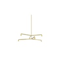 Austere-Chandelier 2Y RF75 BLACK / L.250 + L.500 (Driver, Base, Canopy & Cover EXCL.)6x 634LM 2700K CRI93 IP50