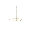 Austere-Chandelier 2Y RL79 GUNMETAL / L.250 + L.250 / BLACK powercord & steelcable (Driver, Base, Canopy & Cover EXCL.)6x 634LM 2700K CRI93 IP50