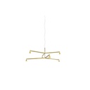 Austere-Chandelier 2Y RS16 BLACK / L.250 + L.500 / BLACK powercord & steelcable (Driver, Base, Canopy & Cover EXCL.)6x 634LM 2700K CRI93 IP50