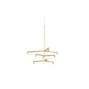 Austere-Chandelier 3Y RF75 NICKEL / L.500 + L.500 + L.750 (Driver, Base, Canopy & Cover EXCL.)9x 634LM 2700K CRI93 IP50