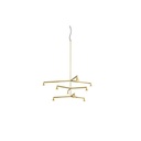 Austere-Chandelier 3Y RF75 BRASS / L.500 + L.750 + L.750 (Driver, Base, Canopy & Cover EXCL.)9x 634LM 2700K CRI93 IP50