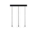 Austere-D1 3 RF100 BRONZE frame + BLACK base 120CM / Driver incl. / dimmable (PUSH-DIM or 1-10V)3x 634LM 2700K CRI93 IP50