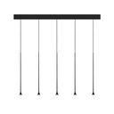Austere-D2 5 RL79 WHITE frame + WHITE base 200CM + WHITE cable 1000mm / Driver incl. / dimmable (PUSH-DIM or 1-10V)5x 634LM 2700K CRI93 IP50