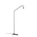 Austere-Floor GUNMETAL frame with AU Plugdriver & Push button dimmer 634LM 2700K CRI93 IP40