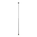Austere-Solitaire RL D+B BLACK + BLACK cable 1000mm / Driver incl. / dimmable (TRIAC/IGBT)634LM 2700K CRI93 IP40